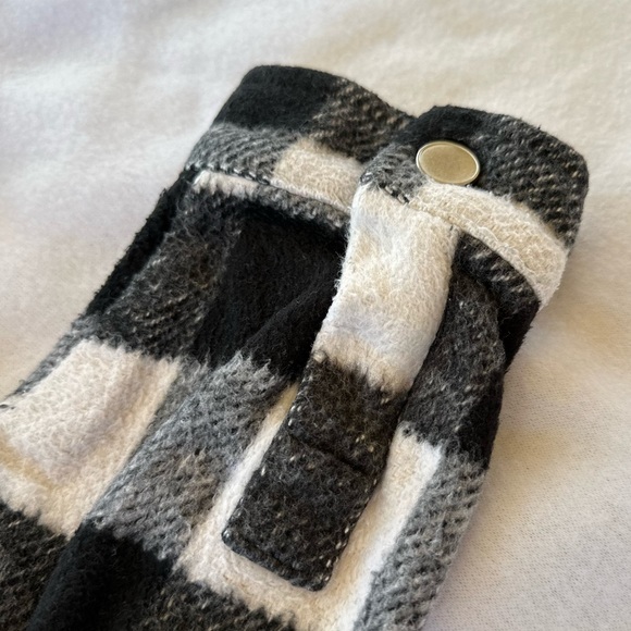 Zara Cropped Plaid Coat - Picture 7 of 8